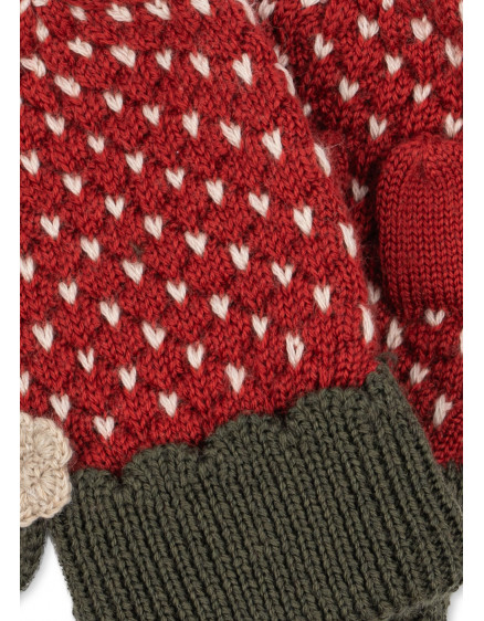 Strawberry Mittens True Red 4