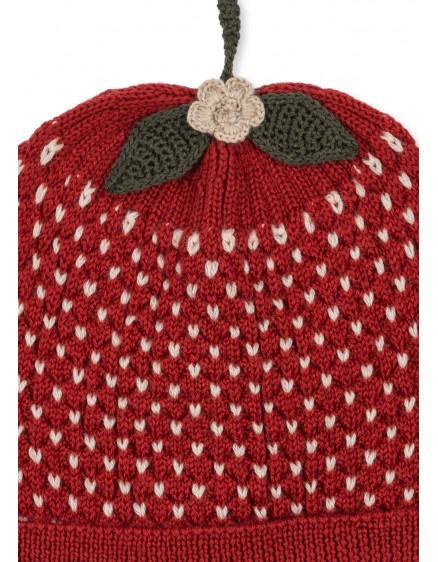 Strawberry Beanie True Red 3
