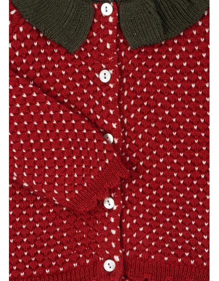 Strawberry Cardigan Barbados Cherry 2