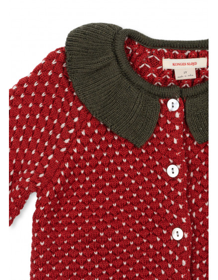 Strawberry Cardigan Barbados Cherry 3