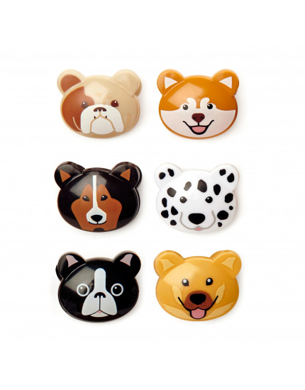 6 х Затискачі для пакетів Doggie