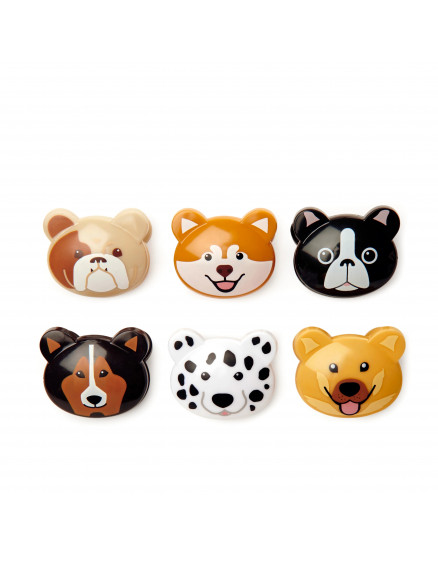 6 х Затискачі для пакетів Doggie 3