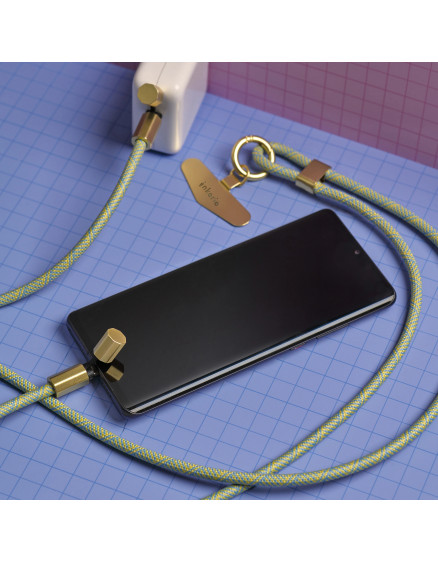 Inkerie Charge & Carry Phone Lanyard Blue 3