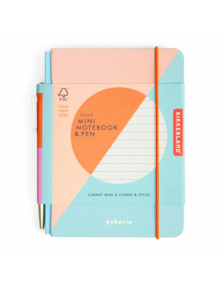 Блокнот з ручкою Lined Mini 3