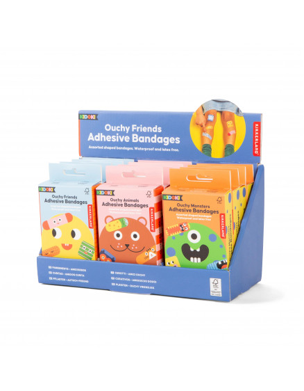 Kidoki Ouchy Friends Adhesive Bandages 2