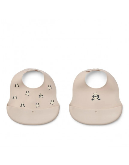 2 x Набір слюнявчиків Ember Panda Sandy