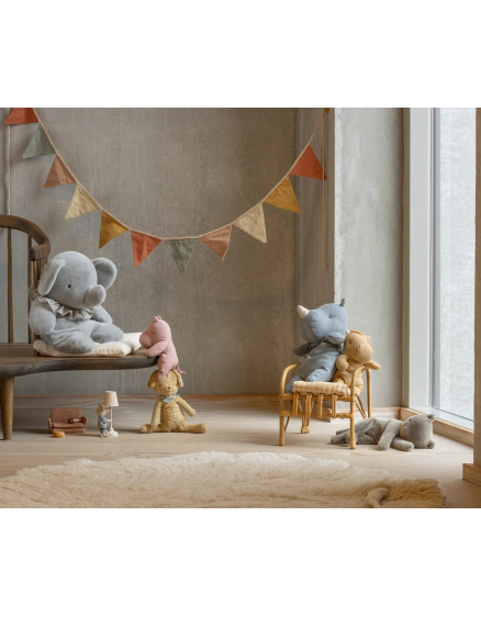 Hippo, Small - Cream Yellow 3