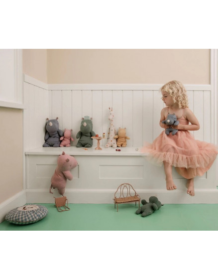 Hippo, Small - Cream Yellow 2