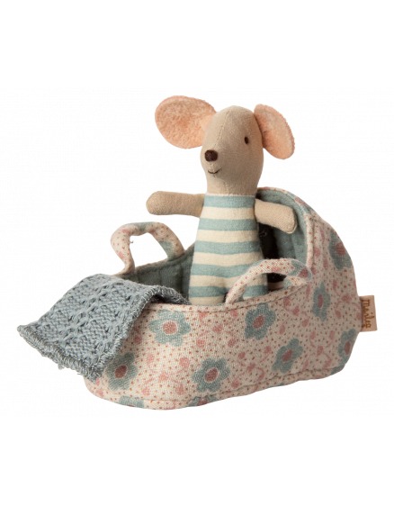 Люлька-переноска для мишенят Blue 3