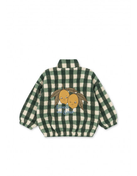 Jody Teddy Jacket GRS Green Check 5