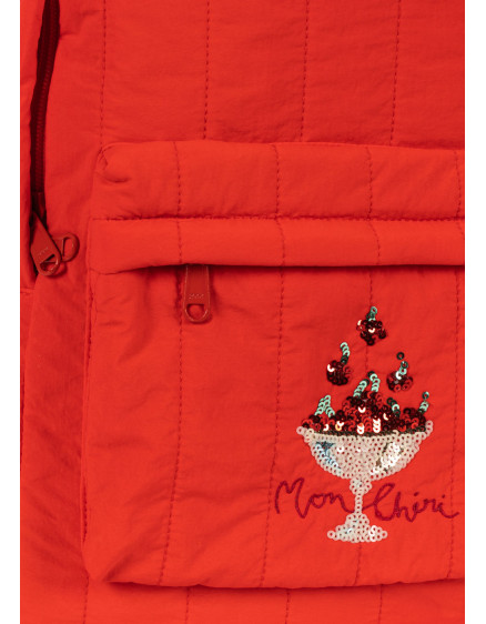 Рюкзак Juno Sequin Fiery Red 3