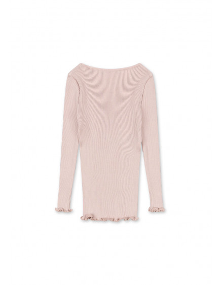 Kara Silk Blouse Pale Blush 4