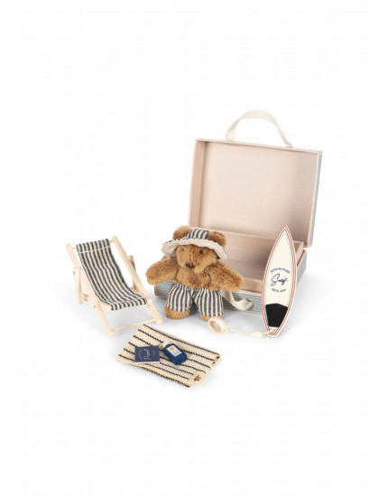 Іграшка Tiny Teddy Travel Blue Stripe