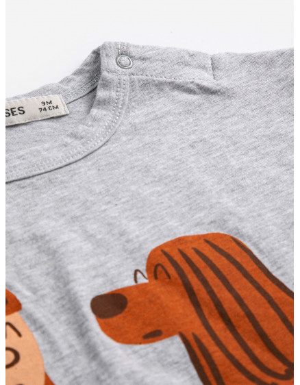 Friends In A Pickle T-shirt Grey 2