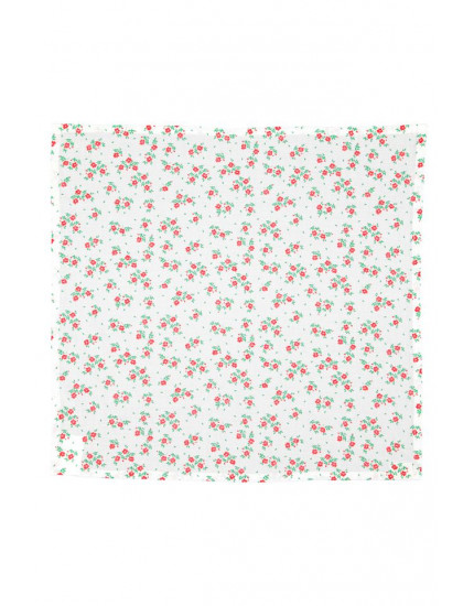 Бандана Ecru Red Flowers