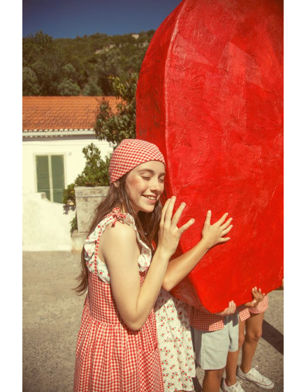 Сукня Red & Ecru Checkered 3