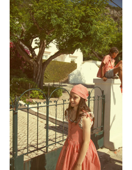 Сукня Red & Ecru Checkered 2