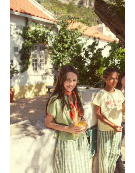 Спідниця Light Yellow Checkered 2