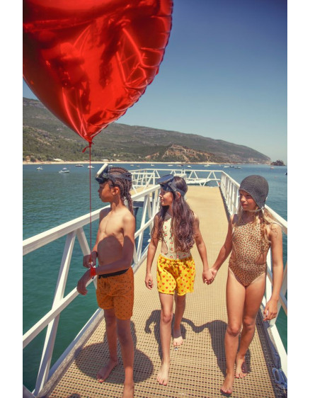 Шорти Mustard Pink Red Hearts 2