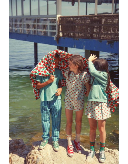 Комбінезон Light Blue Red Hearts 2