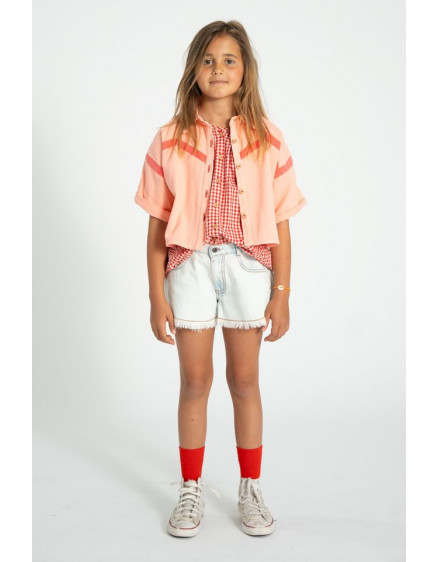 Сорочка Pink Geometric Lines 4