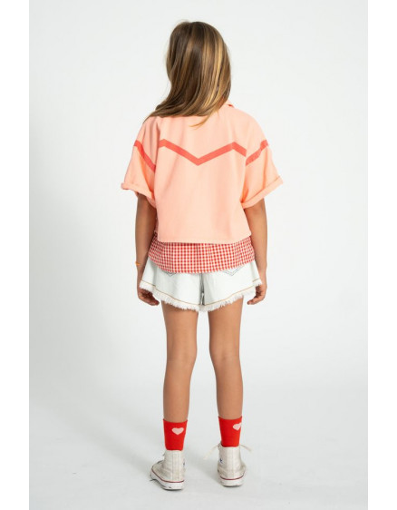 Сорочка Pink Geometric Lines 3