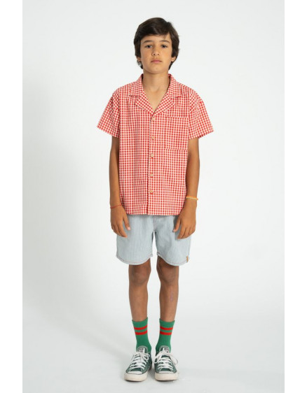 Шорти Ecru Indigo Stripes 6