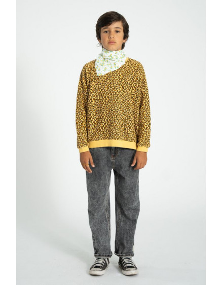 Світшот Mustard Animal Print 3