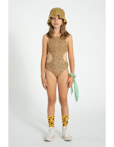 Панама Mustard Animal Print 3