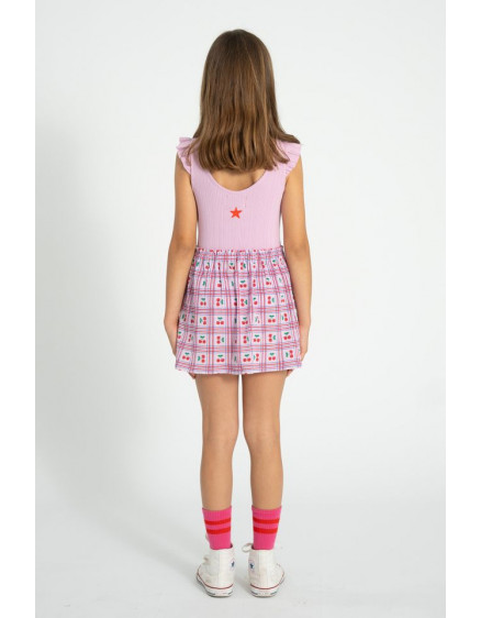 Боді Lilac Red Heart Print 5