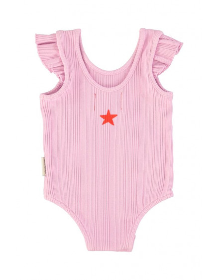 Боді Lilac Red Heart Print 7