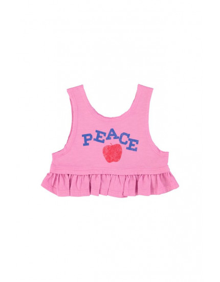 Топ Pink Peace Print