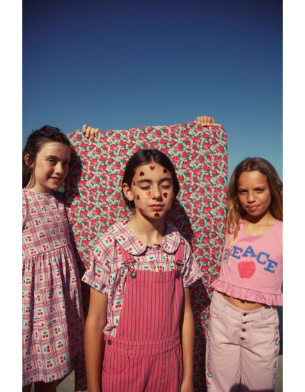 Top Pink Peace Print 4