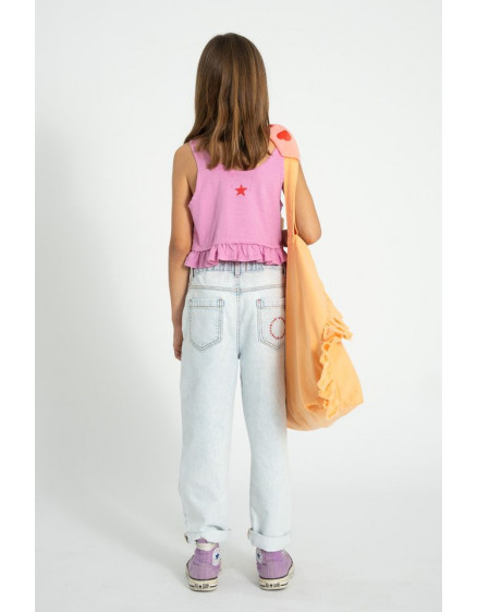 Top Pink Peace Print 6