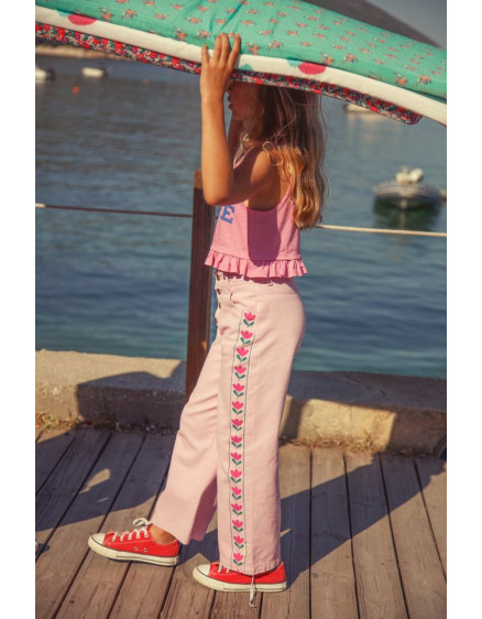 Топ Pink Peace Print 5