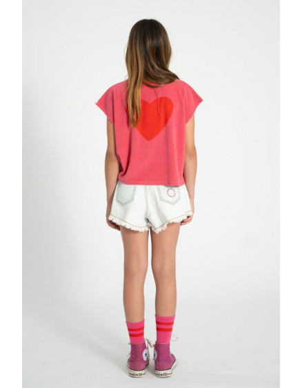 Топ Pink Amour Print 4