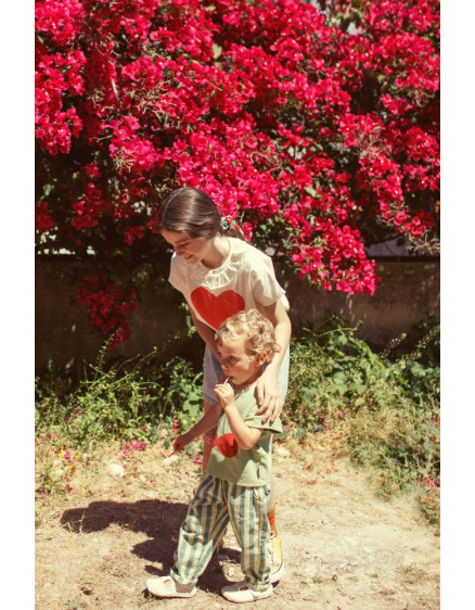 Футболка Ecru Red Heart Print 2