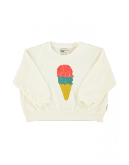 Sweatshirt Ecru Ice Cream