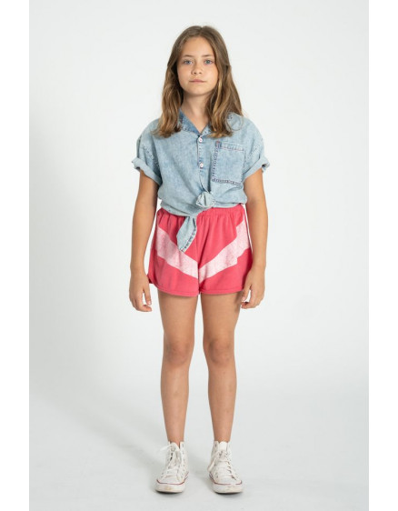 Шорти Pink White Stripes 4