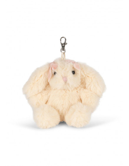 Animal Bag Charm White Bunny 4