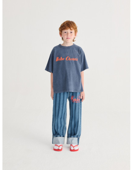 Bobo Choses T-shirt Navy Blue 4