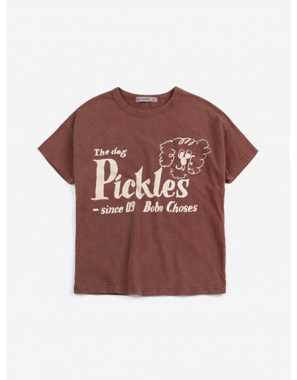 Pickles The Dog T-shirt Brown