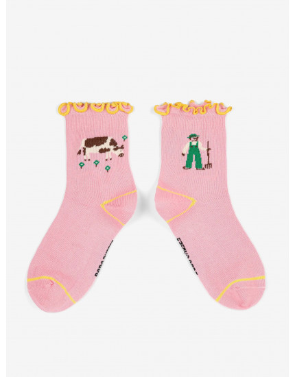 Шкарпетки Farm Adventure Pink