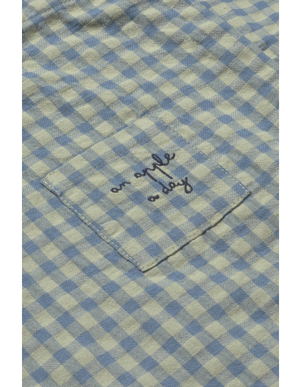 Сорочка Gingham Blue Dorian 4
