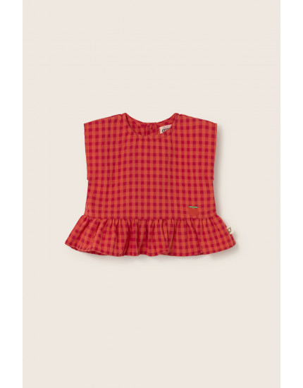 Топ Gingham Tomato Lua