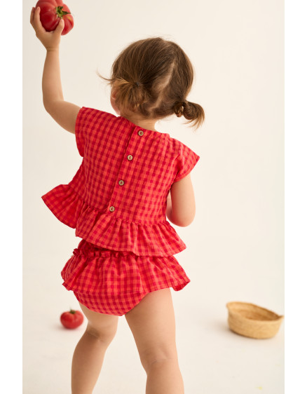 Топ Gingham Tomato Lua 6