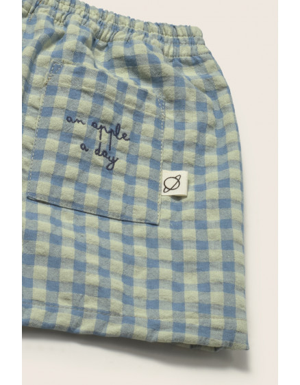 Шорти Gingham Blue Kanye 3