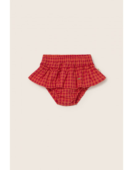 Блумери Gingham Tomato Coral