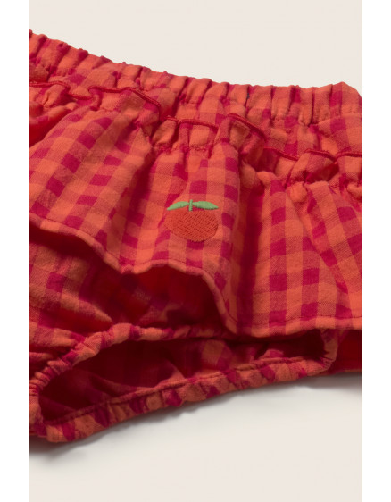 Блумери Gingham Tomato Coral 4