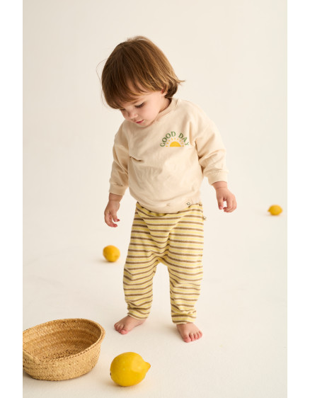 Baby Sweatshirt Ivory Kelly 2